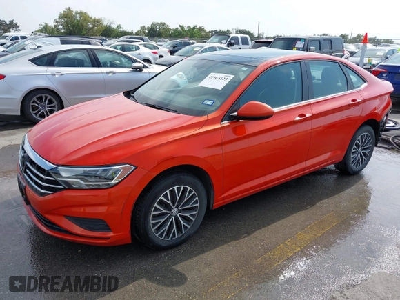 2020 Volkswagen Jetta S with VIN 3VWCB7BU9LM049468, listed as a IAAI auction lot 41965123 with 58,481 mi miles and . Bid and sale history available at DreamBid. Image 2.