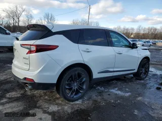 2020 Acura RDX w/A-Spec Pkg with VIN 5J8TC2H66LL018158, listed as a Copart auction lot 45853445 with 59,957 mi miles and Salvage Title. Bid and sale history available at carsss.com. Image 3.