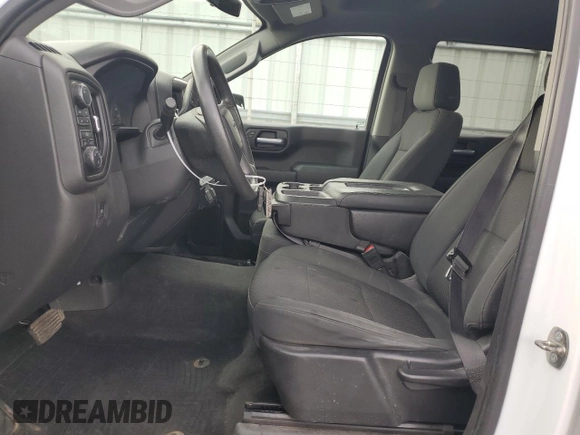 2020 Chevrolet Silverado 1500 Custom Trail Boss with VIN 3GCPYCEF9LG191567, listed as a Copart auction lot 50402525 with 81,834 mi miles and Salvage Title. Bid and sale history available at DreamBid. Image 7.