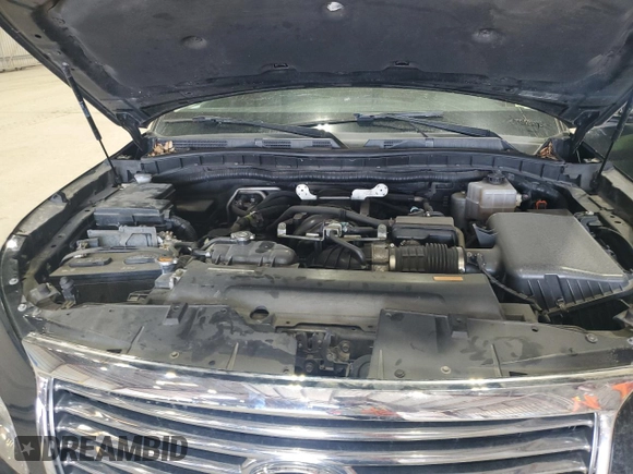 2012 Infiniti QX56 7-passenger with VIN JN8AZ2NF9C9517904, listed as a Copart auction lot 49315055 with 0 mi miles and Salvage Title. Bid and sale history available at carsss.com. Image 12.