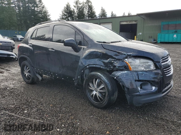2016 Chevrolet Trax LTZ with VIN KL7CJRSB7GB649707, listed as a Copart auction lot 51951785 with 158,613 mi miles and Salvage Title. Bid and sale history available at carsss.com. Image 4.