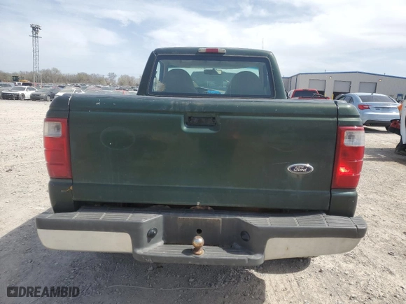 2001 Ford Ranger XL with VIN 1FTYR10C61PA68451, listed as a Copart auction lot 49726705 with 232,247 mi miles and Clean Title. Bid and sale history available at carsss.com. Image 6.