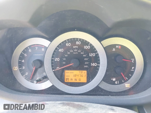 2006 Toyota RAV4 Sport with VIN JTMBK32V165000890, listed as a IAAI auction lot 41882078 with 184,761 mi miles. Bid and sale history available at carsss.com. Image 7.
