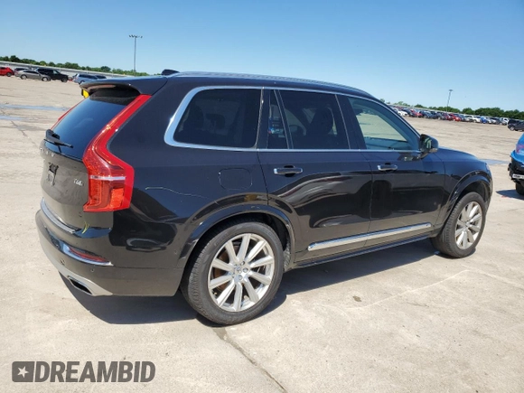 2016 Volvo XC90 T6 Inscription with VIN YV4A22PL7G1045397, listed as a Copart auction lot 55492615 with 116,458 mi miles and Salvage title. Bid and sale history available at DreamBid. Image 3.
