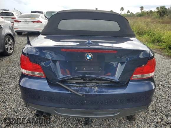 2010 BMW 1 Series 135i with VIN WBAUN9C5XAVK41242, listed as a Copart auction lot 74616664 with Not Provided miles and Salvage Title. Bid and sale history available at carsss.com. Image 6.