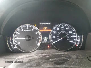 2014 Acura RLX Technology with VIN JH4KC1F51EC004264, listed as a Copart auction lot 65456925 with 77,382 mi miles and Salvage title. Bid and sale history available at DreamBid. Image 9.