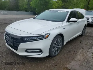 2020 Honda Accord Touring with VIN 1HGCV3F91LA800117, listed as a Copart auction lot 58124955 with 241,175 mi miles and Salvage title. Bid and sale history available at DreamBid. Image 1.