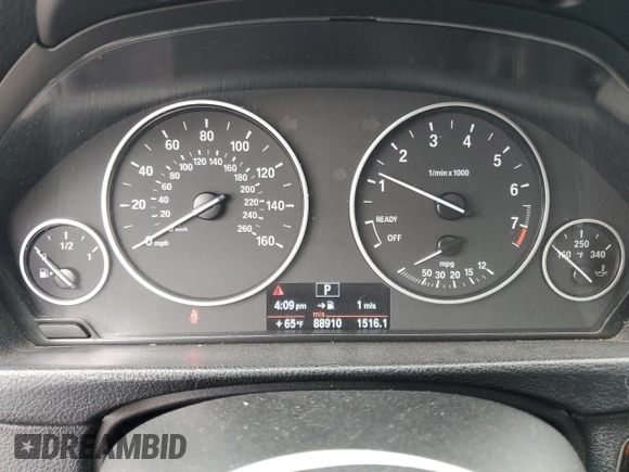 2013 BMW 3 Series 328i z VIN WBA3C1C58DF436922, wystawiony jako Copart lot #55897625 z przebiegiem 88 910 mil mil oraz Szkoda całkowita • Salvage title. Historia ofert i sprzedaży dostępna na DreamBid. Obrazek 9.