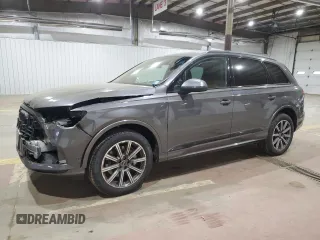 2022 Audi Q7 Premium Plus with VIN WA1LJBF78ND000770, listed as a Copart auction lot 57412035 with 39,977 mi miles and Salvage title. Bid and sale history available at DreamBid. Image 1.