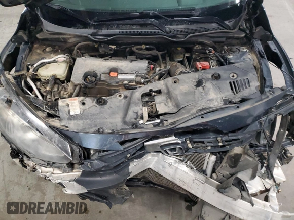2017 Honda Civic LX with VIN 19XFC2F55HE219300, listed as a Copart auction lot 83662394 with 172,697 mi miles and Salvage Title. Bid and sale history available at DreamBid. Image 11.
