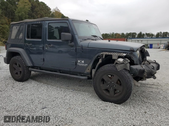 2008 Jeep Wrangler Unlimited X with VIN 1J4GB39138L602949, listed as a Copart auction lot 78503934 with 181,023 mi miles and Salvage Title. Bid and sale history available at DreamBid. Image 4.