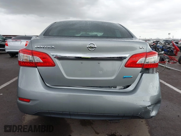 2014 Nissan Sentra S with VIN 3N1AB7APXEY233127, listed as a IAAI auction lot 42174370 with 102,423 mi miles and . Bid and sale history available at DreamBid. Image 16.