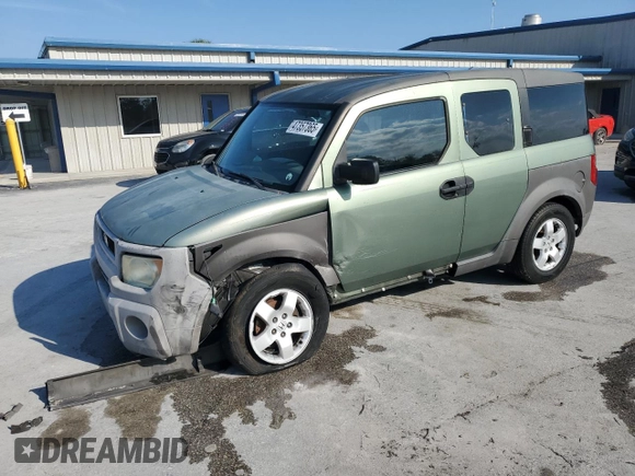 2004 Honda Element EX with VIN 5J6YH18604L015722, listed as a Copart auction lot 47357365 with 263,982 mi miles and Salvage Title. Bid and sale history available at DreamBid. Image 1.
