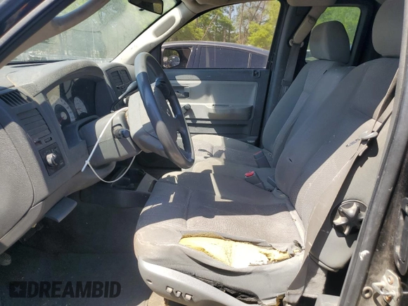 2007 Dodge Dakota ST with VIN 1D7HE22K37S218162, listed as a Copart auction lot 51608315 with 232,062 mi miles and Salvage Title. Bid and sale history available at DreamBid. Image 10.