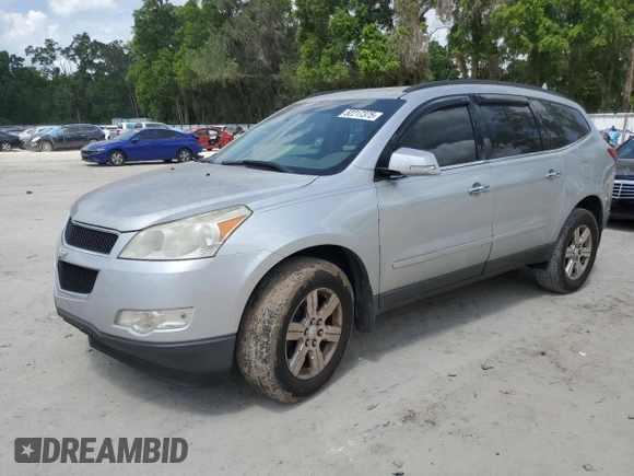 2012 Chevrolet Traverse 1LT with VIN 1GNKRGED3CJ103843, listed as a Copart auction lot 52217375 with Not Provided miles and Clean Title. Bid and sale history available at DreamBid. Image 1.