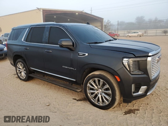 2022 GMC Yukon Denali with VIN 1GKS1DKL2NR184613, listed as a Copart auction lot 77578064 with 0 mi miles and Non Repairable. Bid and sale history available at carsss.com. Image 4.