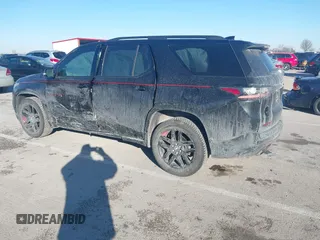 2020 Chevrolet Traverse Premier with VIN 1GNERKKW4LJ139644, listed as a IAAI auction lot 41402654 with 101,341 mi miles and . Bid and sale history available at DreamBid. Image 3.