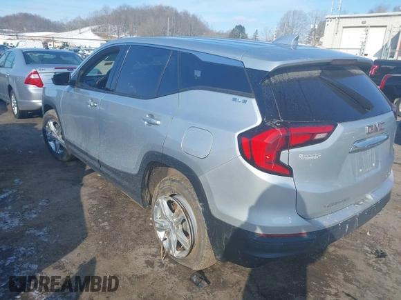 2020 GMC Terrain SLE with VIN 3GKALTEVXLL103634, listed as a IAAI auction lot 41587313 with 96,238 mi miles. Bid and sale history available at carsss.com. Image 3.