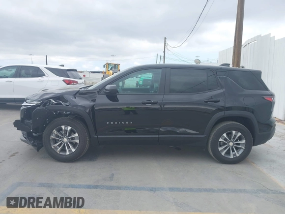 2025 Chevrolet Equinox FWD LT with VIN 3GNAXHEG5SL188502, listed as a IAAI auction lot 42127167 with 2,530 mi miles and . Bid and sale history available at DreamBid. Image 14.