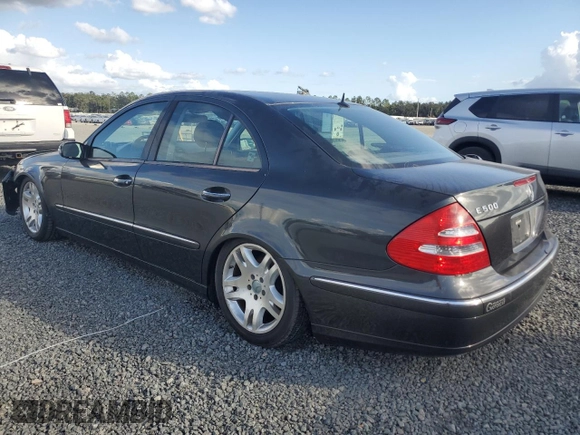 2003 Mercedes-Benz E-Class 5.0L with VIN WDBUF70J53A171616, listed as a Copart auction lot 75236894 with 0 mi miles and Salvage Title. Bid and sale history available at carsss.com. Image 2.