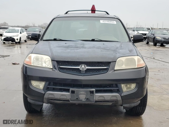 2003 Acura MDX with VIN 2HNYD18273H544735, listed as a Copart auction lot 43746955 with 337,084 mi miles and Salvage Title. Bid and sale history available at carsss.com. Image 5.