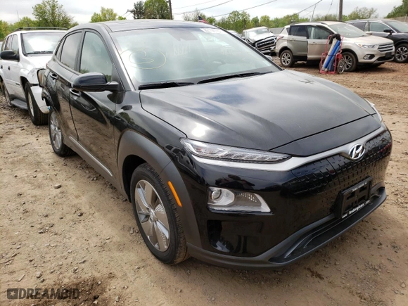 2021 Hyundai Kona Electric Limited with VIN KM8K33AG0MU120016, listed as a Copart auction lot 42198732 with 5,188 mi miles. Bid and sale history available at carsss.com. Image 1.