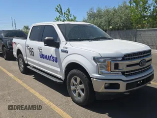2018 Ford F-150 XL with VIN 1FTEW1E59JKD11351, listed as a IAAI auction lot 42663848 with 128,761 mi miles and . Bid and sale history available at DreamBid. Image 23.