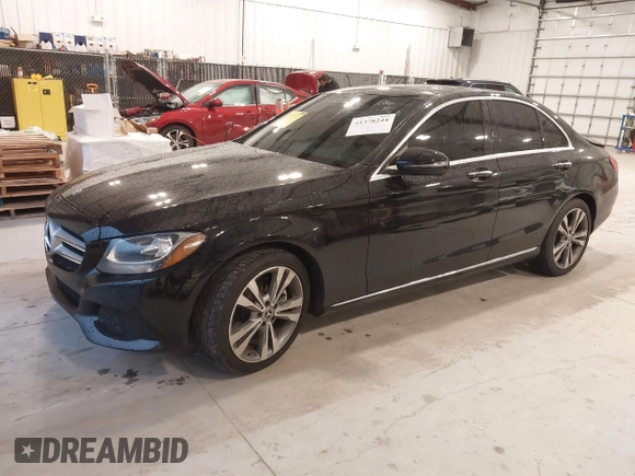 2017 Mercedes-Benz C C 300 with VIN 55SWF4JB1HU219142, listed as a IAAI auction lot 41378244 with 85,799 mi miles. Bid and sale history available at carsss.com. Image 18.