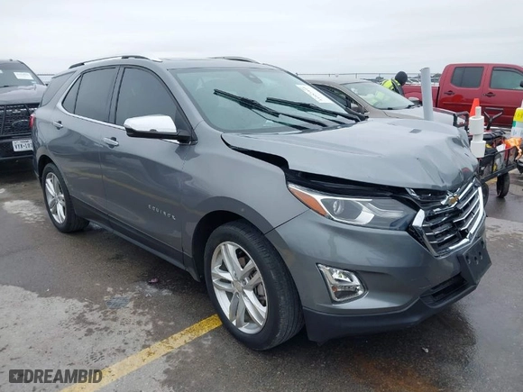2018 Chevrolet Equinox Premier with VIN 3GNAXMEV8JL104498, listed as a IAAI auction lot 41583444 with 26,512 mi miles. Bid and sale history available at carsss.com. Image 1.