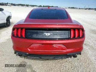 2021 Ford Mustang EcoBoost with VIN 1FA6P8TH8M5150250, listed as a Copart auction lot 38805533 with 23,804 mi miles. Bid and sale history available at carsss.com. Image 6.