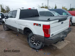 2021 Ford F-250 XL with VIN 1FT7W2BT7MEC81254, listed as a IAAI auction lot 40962703 with 122,265 mi miles and . Bid and sale history available at DreamBid. Image 3.
