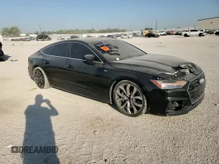 2019 Audi A7 Prestige with VIN WAUV2AF23KN062221, listed as a Copart auction lot 75598734 with 46,555 mi miles and Salvage Title. Bid and sale history available at carsss.com. Image 11.
