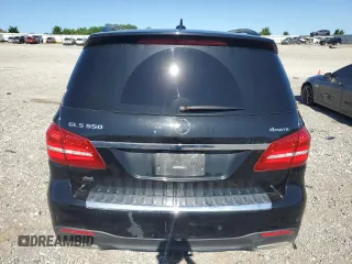 2018 Mercedes-Benz GLS 550 with VIN 4JGDF7DE5JB136673, listed as a Copart auction lot 57268774 with 152,290 mi miles and Salvage Title. Bid and sale history available at DreamBid. Image 6.