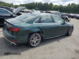 2018 Audi S4 Prestige with VIN WAUC4AF41JA007937, listed as a Copart auction lot 68264994 with 51,902 mi miles and Salvage Title. Bid and sale history available at carsss.com. Image 3.