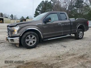 2017 Ford F-150 XL with VIN 1FTEX1CF9HFA63727, listed as a Copart auction lot 47965765 with 114,545 mi miles and Salvage Title. Bid and sale history available at carsss.com. Image 1.