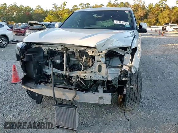 2023 Toyota Sequoia SR5 with VIN 7SVAAAAA4PX002324, listed as a Copart auction lot 81183314 with 40,964 mi miles and Salvage Title. Bid and sale history available at carsss.com. Image 15.