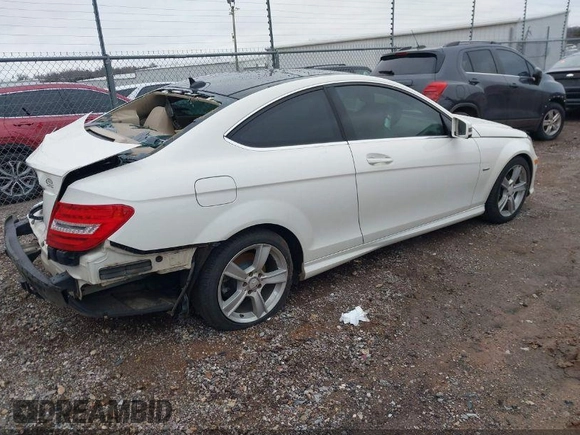 2012 Mercedes-Benz C 250 with VIN WDDGJ4HB4CF923775, listed as a IAAI auction lot 41931145 with 212,272 mi miles and . Bid and sale history available at DreamBid. Image 4.