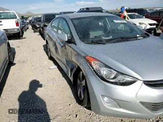 2013 Hyundai Elantra GLS with VIN 5NPDH4AE5DH327546, listed as a Copart auction lot 57736934 with 117,412 mi miles and Salvage title. Bid and sale history available at DreamBid. Image 11.