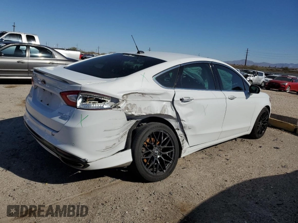 2016 Ford Fusion Titanium with VIN 3FA6P0K98GR135194, listed as a Copart auction lot 49713695 with 157,803 mi miles and Salvage Title. Bid and sale history available at DreamBid. Image 3.