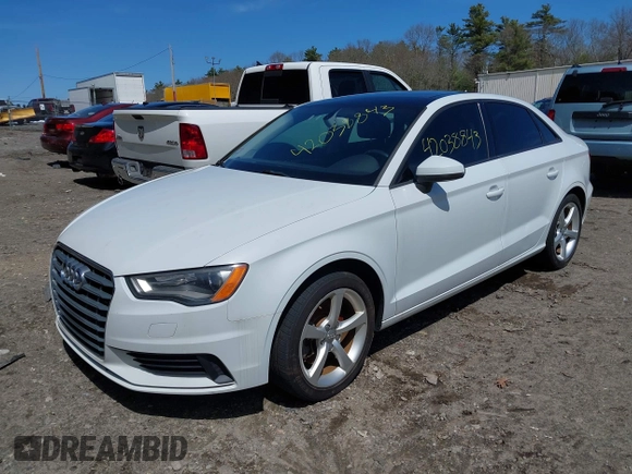 2015 Audi S3 2.0T Premium Plus with VIN WAUBFGFF0F1006716, listed as a IAAI auction lot 42038843 with 190,076 mi miles. Bid and sale history available at carsss.com. Image 17.
