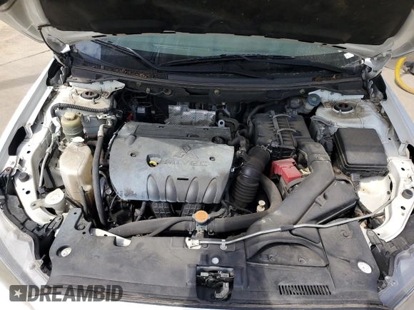 2010 Mitsubishi Lancer ES with VIN JA32U2FU3AU013515, listed as a Copart auction lot 51037835 with 132,170 mi miles and Salvage Title. Bid and sale history available at DreamBid. Image 11.
