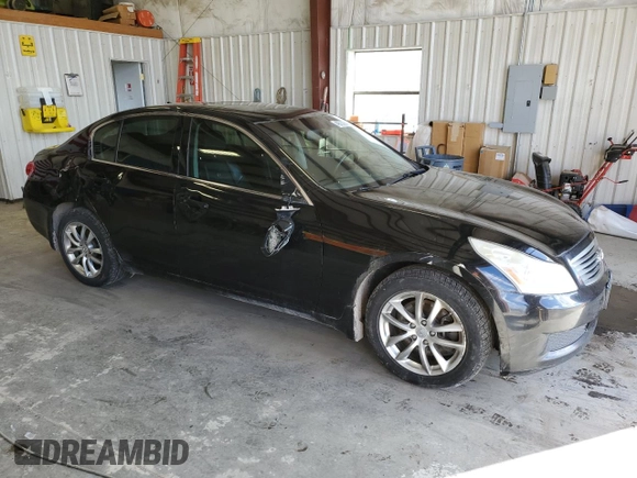 2007 Infiniti G35 G35x with VIN JNKBV61F97M801169, listed as a Copart auction lot 49737244 with 160,391 mi miles and Clean Title. Bid and sale history available at DreamBid. Image 4.