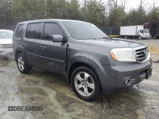 2012 Honda Pilot EX-L with VIN 5FNYF3H57CB023834, listed as a Copart auction lot 44232775 with 186,919 mi miles and Salvage Title. Bid and sale history available at carsss.com. Image 4.