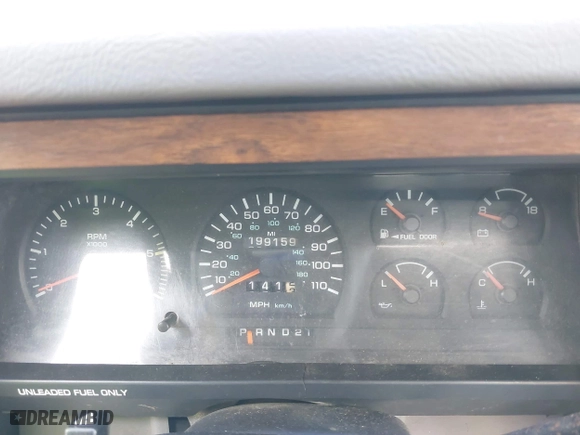 1995 Dodge Dakota with VIN 1B7GL23X0SS266233, listed as a IAAI auction lot 41864191 with 199,159 mi miles. Bid and sale history available at carsss.com. Image 7.