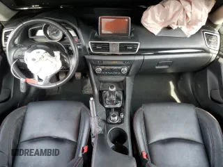 2014 Mazda 3 i Grand Touring with VIN JM1BM1M79E1109035, listed as a Copart auction lot 48443915 with 67,817 mi miles and Salvage Title. Bid and sale history available at DreamBid. Image 8.