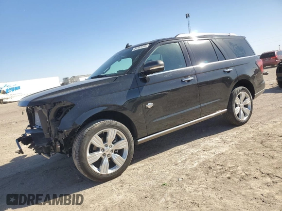 2024 Ford Expedition z VIN 1FMJU1P83REA99807, wystawiony jako Copart lot #44167245 z przebiegiem 1 807 mil mil oraz Szkoda całkowita • Salvage title. Historia ofert i sprzedaży dostępna na DreamBid. Obrazek 1.