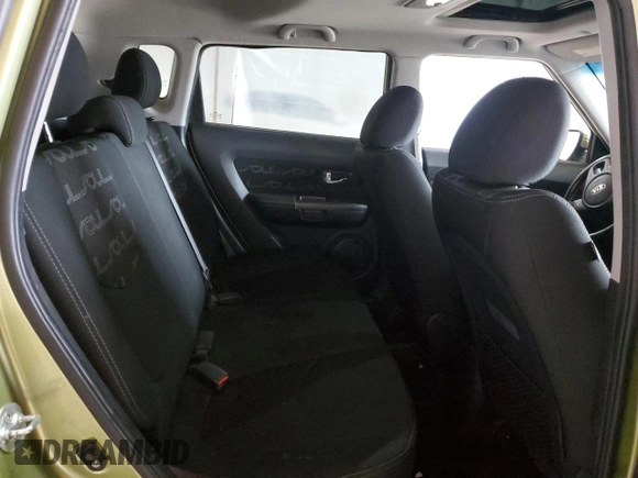 2013 Kia Soul + z VIN KNDJT2A61D7496157, wystawiony jako Copart lot #49420285 z przebiegiem Nie podano mil oraz Szkoda całkowita • Salvage title. Historia ofert i sprzedaży dostępna na DreamBid. Obrazek 11.