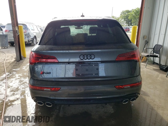 2023 Audi SQ5 Premium Plus with VIN WA1B4AFY5P2035643, listed as a Copart auction lot 59075603 with 4,277 mi miles. Bid and sale history available at carsss.com. Image 6.