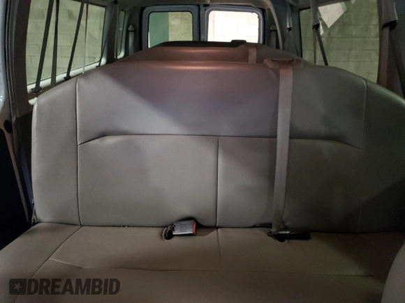 2013 Ford Econoline Passenger XL with VIN 1FBSS3BL9DDA33707, listed as a Copart auction lot 62903564 with 106,976 mi miles and Salvage Title. Bid and sale history available at DreamBid. Image 10.