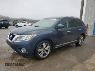 2013 Nissan Pathfinder Platinum with VIN 5N1AR2MM9DC666857, listed as a Copart auction lot 88722725 with 181,323 mi miles and Clean Title. Bid and sale history available at carsss.com. Image 1.